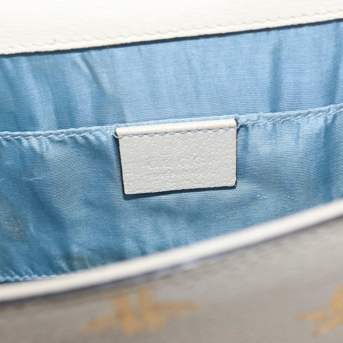 Gucci Sylvie Top Handle Bag Printed Leather