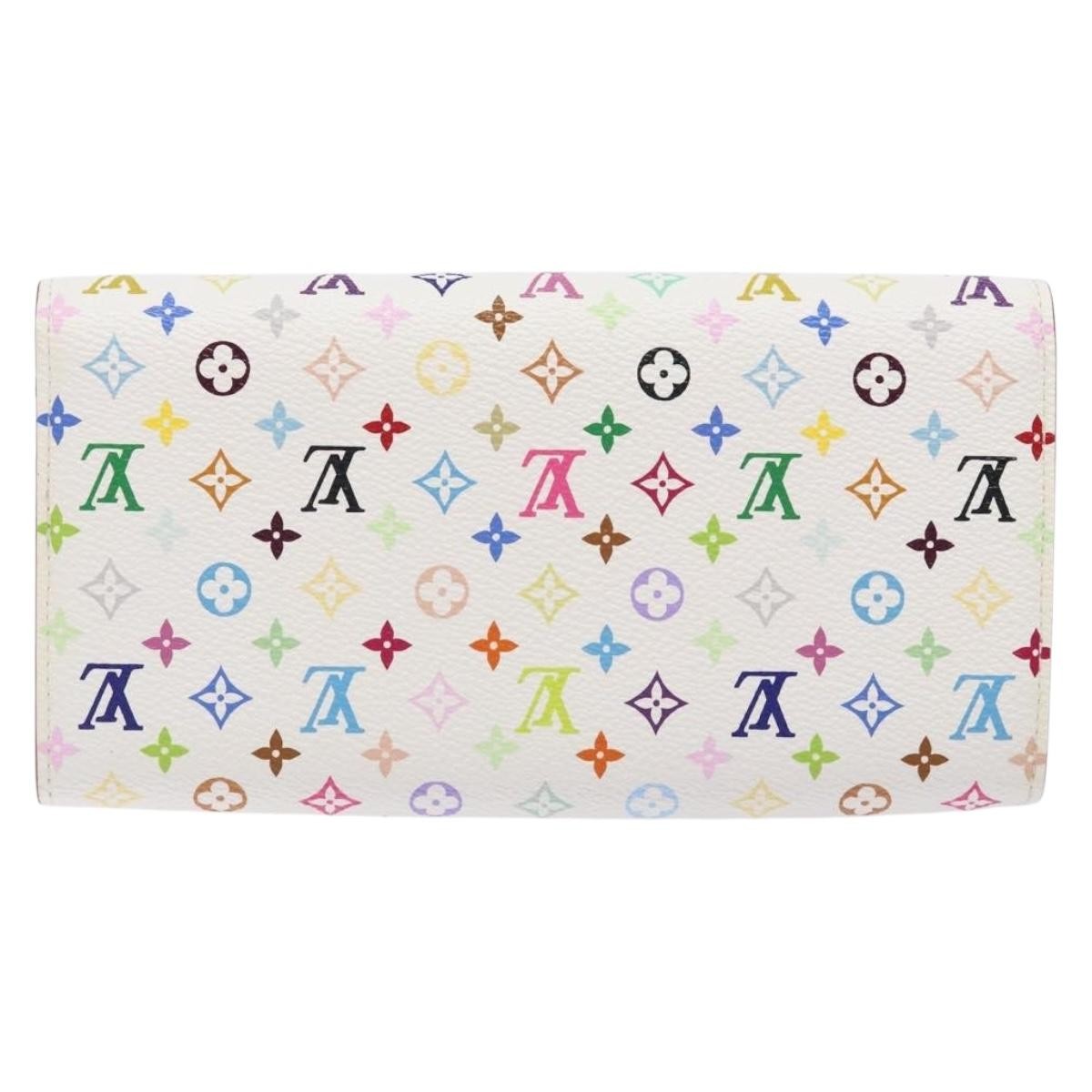 Louis Vuitton Vintage Sarah Wallet Monogram Canvas Multicolor