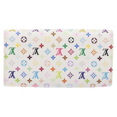 Louis Vuitton Vintage Sarah Wallet Monogram Canvas Multicolor