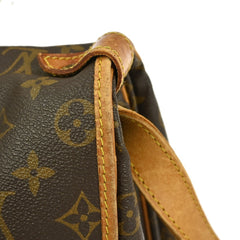 Louis Vuitton Saumur Handbag Monogram Canvas