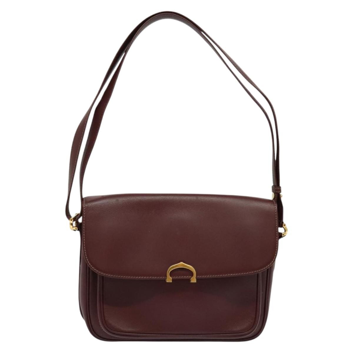 cartier Must de Cartier Shoulder Bag Leather