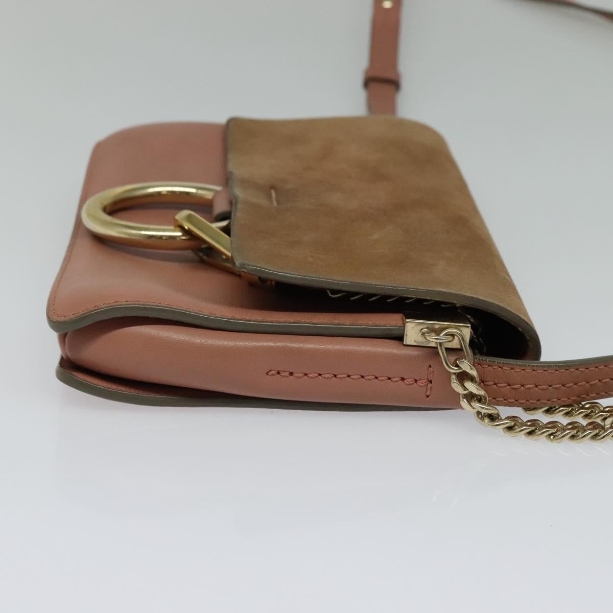 Chloe Faye Crossbody Leather and Suede
