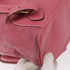 Gucci Vintage Bamboo Backpack Suede