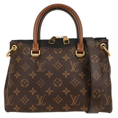 Louis Vuitton Pallas Tote Monogram Canvas with Leather
