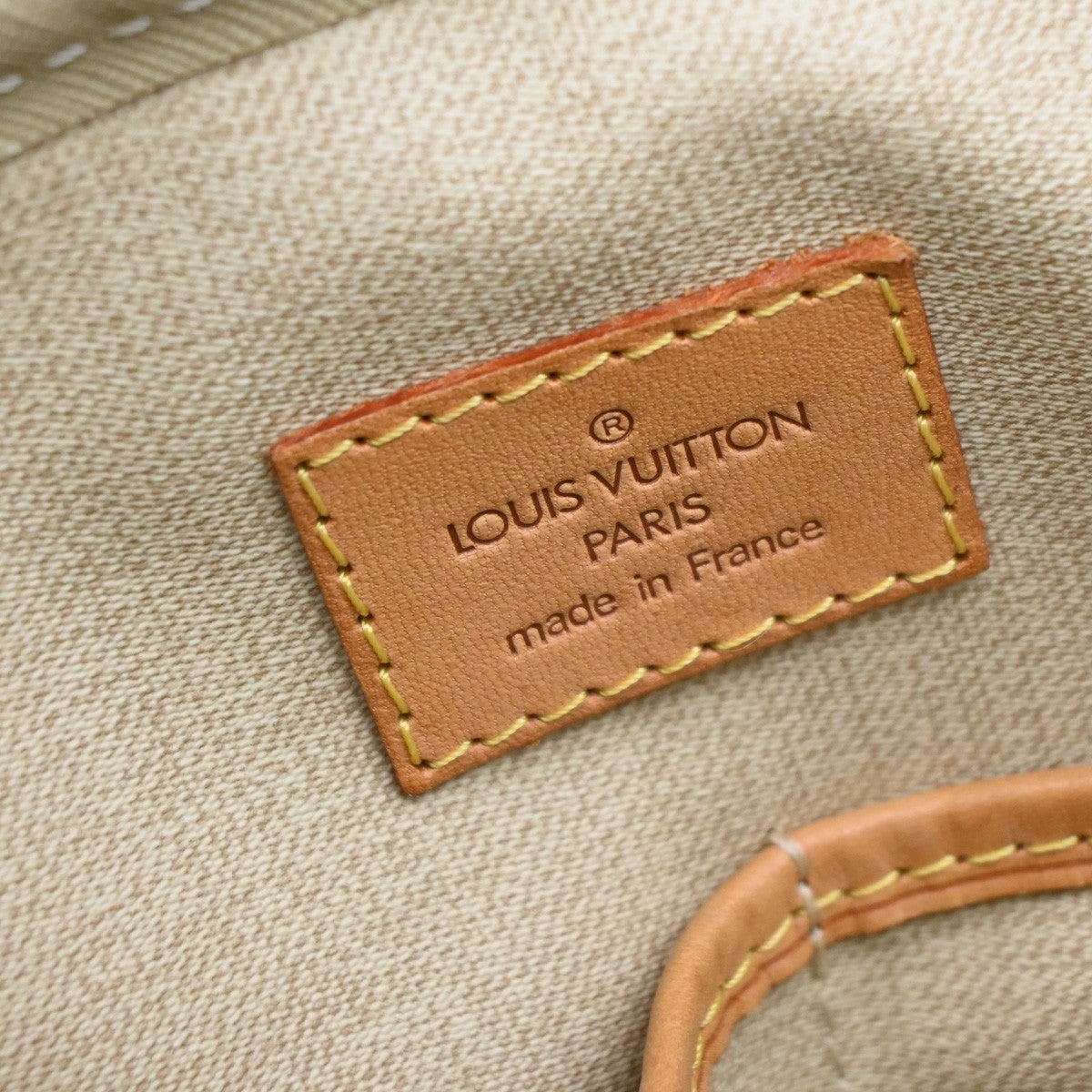 Louis Vuitton Trouville Handbag Monogram Canvas