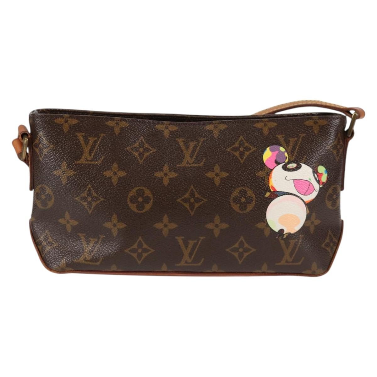 Louis Vuitton Trotteur Handbag Limited Edition Monogram Murakami Panda