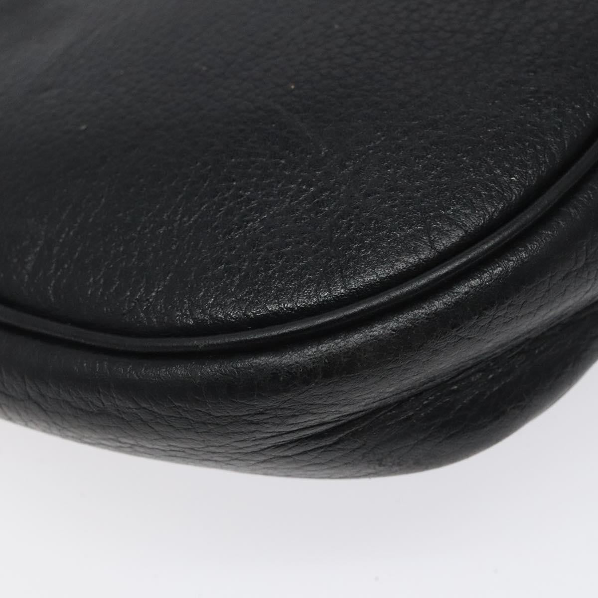 Burberry Flap Shoulder Bag Leather