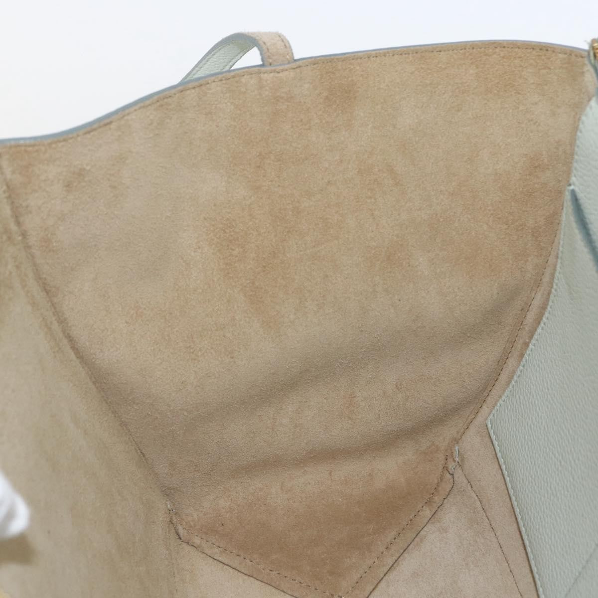 Celine Tri-Fold Shoulder Bag Grained Calfskin