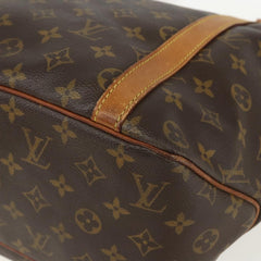 Louis Vuitton Shopping Sac Handbag Monogram Canvas
