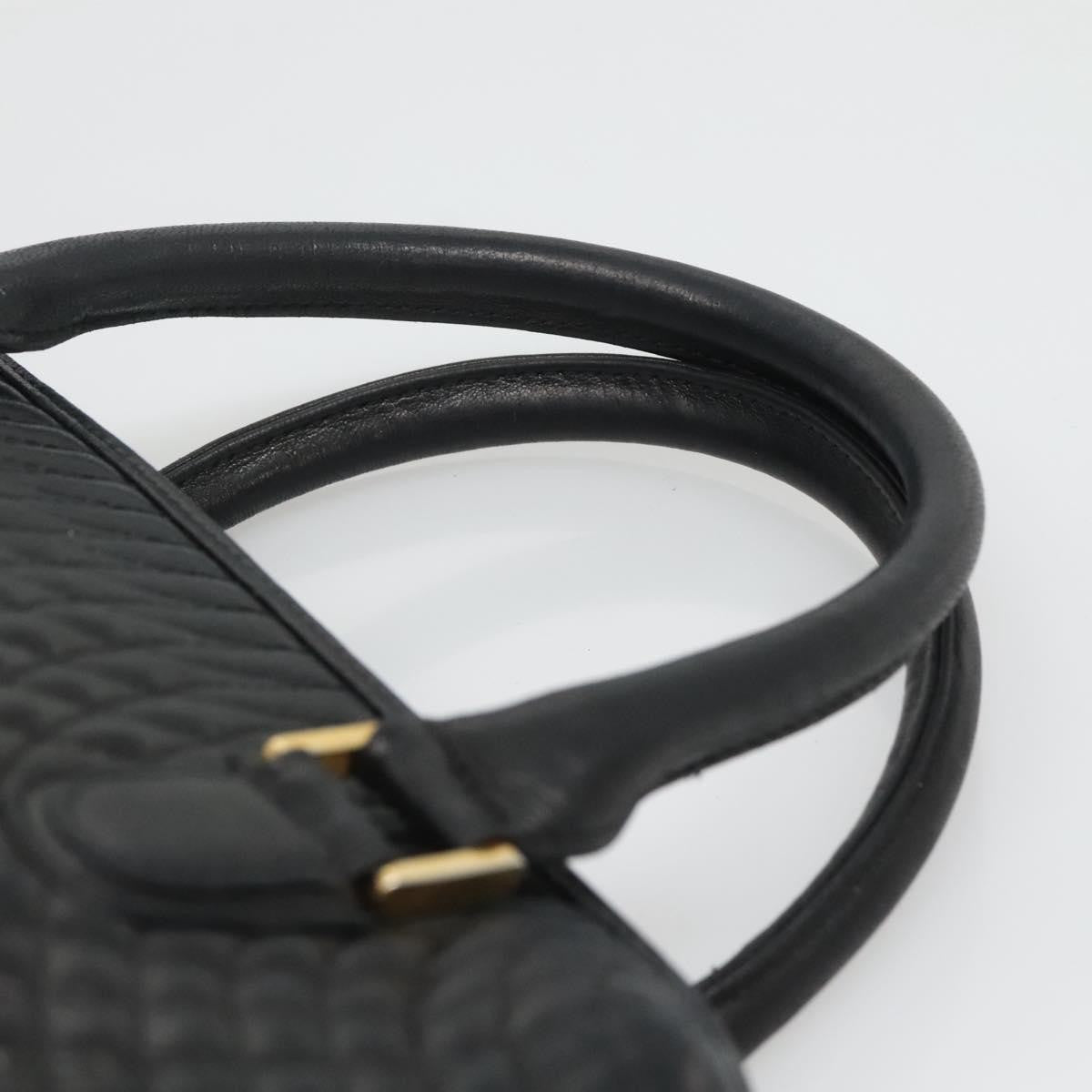 Bally Vintage Handbag Quilted Leather