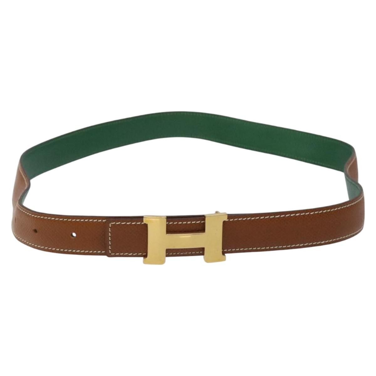 Hermes Constance Belt Leather