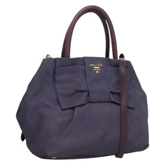 Prada Bow Tote Tessuto