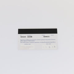 Prada Canapa Tote Rhinestone Embellished Canvas