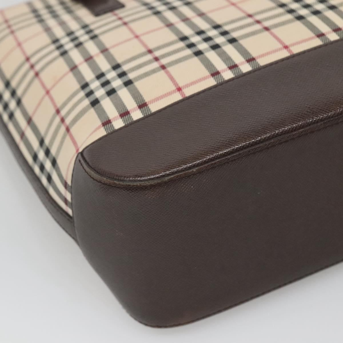 Burberry Nova Check Tote canvas check pattern