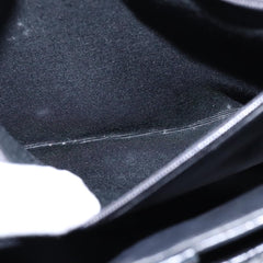 Bally Vintage Chain Shoulder Bag Quilted Leather