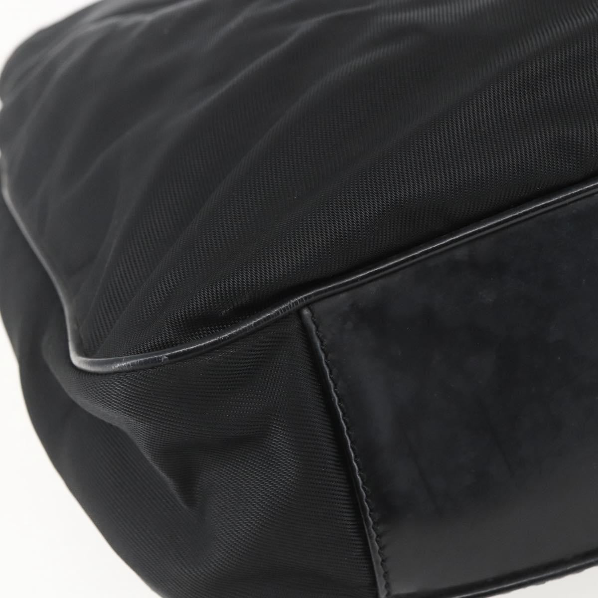 Gucci Vintage Bamboo Shoulder Bag Nylon