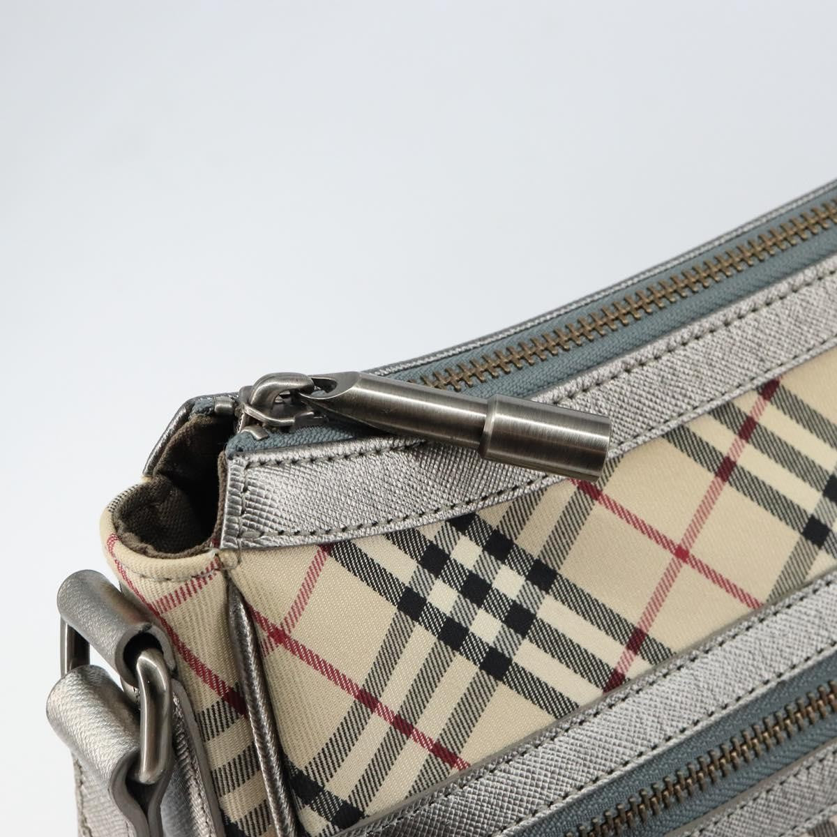 Burberry Nova check Shoulder bag Canvas and Leather