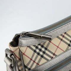 Burberry Nova check Shoulder bag Canvas and Leather