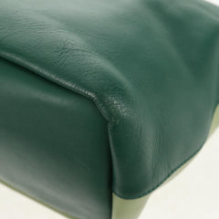 Chloe Bicolor Baylee Satchel Leather