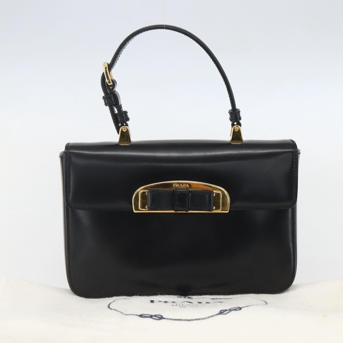 Prada Bow Top handle bag Leather
