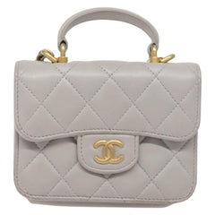 Chanel Vintage CC Flap Crossbody Bag Quilted Lambskin