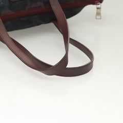 Prada Convertible Tote Printed Tessuto with Saffiano