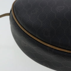 Christian Dior Vintage Honeycomb Shoulder Bag Canvas