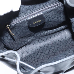 Gucci Vintage Bamboo Backpack Leather