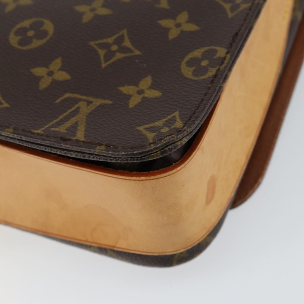 Louis Vuitton Cartouchiere Handbag Monogram Canvas