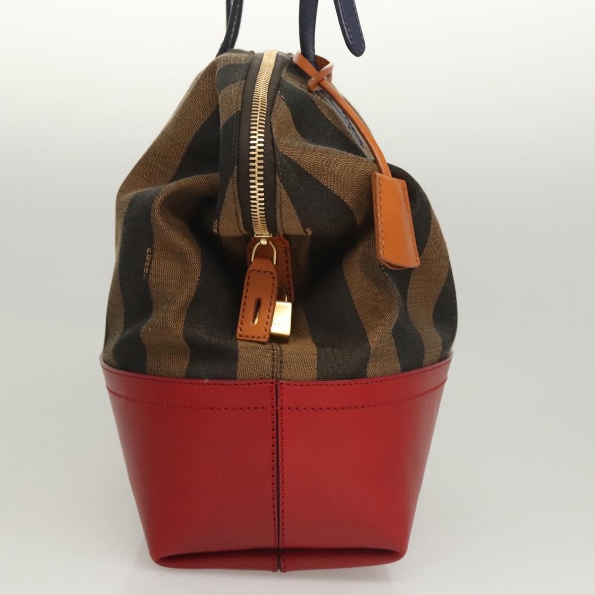 Fendi Pequin 2Bag Canvas and Leather