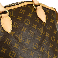 Louis Vuitton Lockit Handbag Monogram Canvas