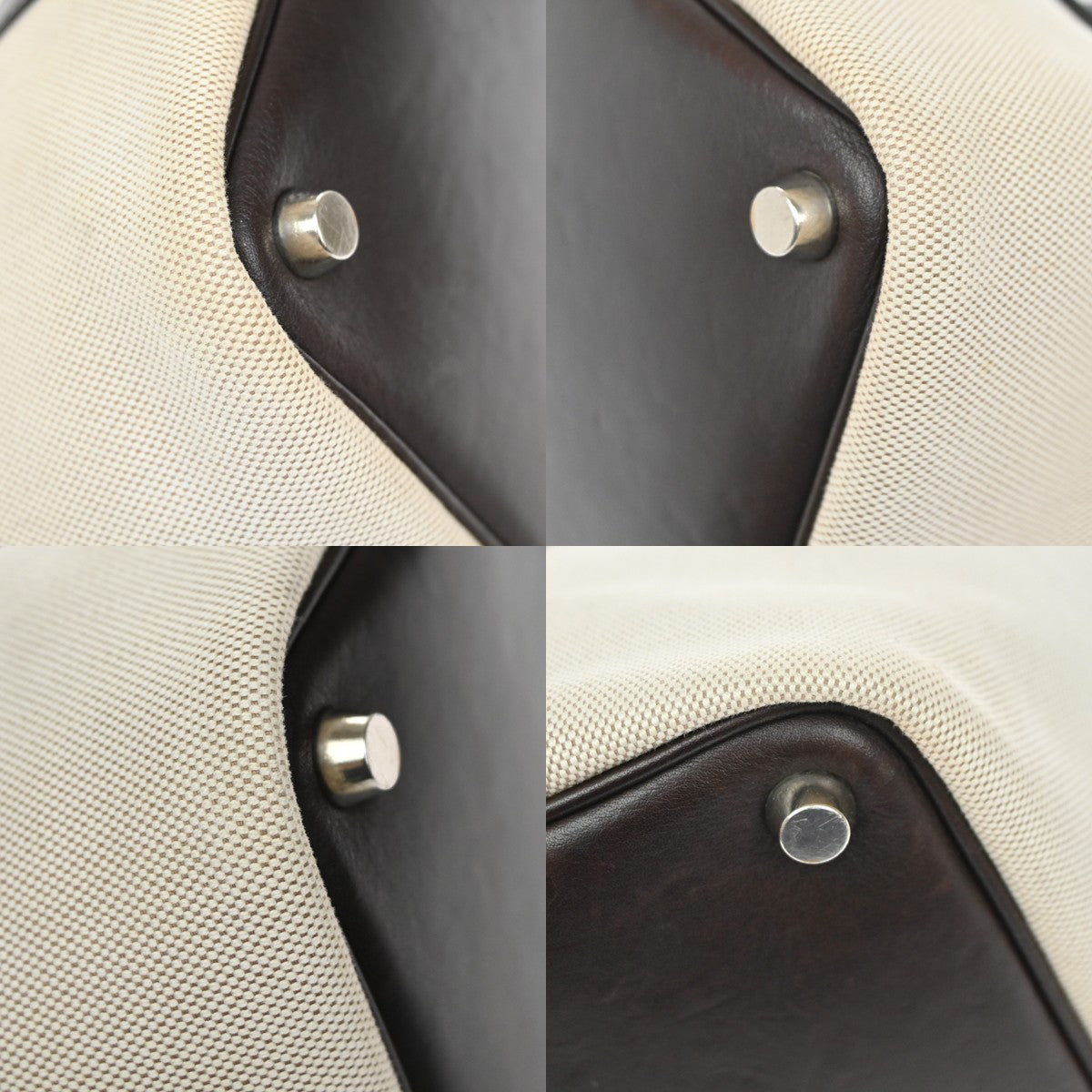 Hermes Picotin Bag Toile and Leather