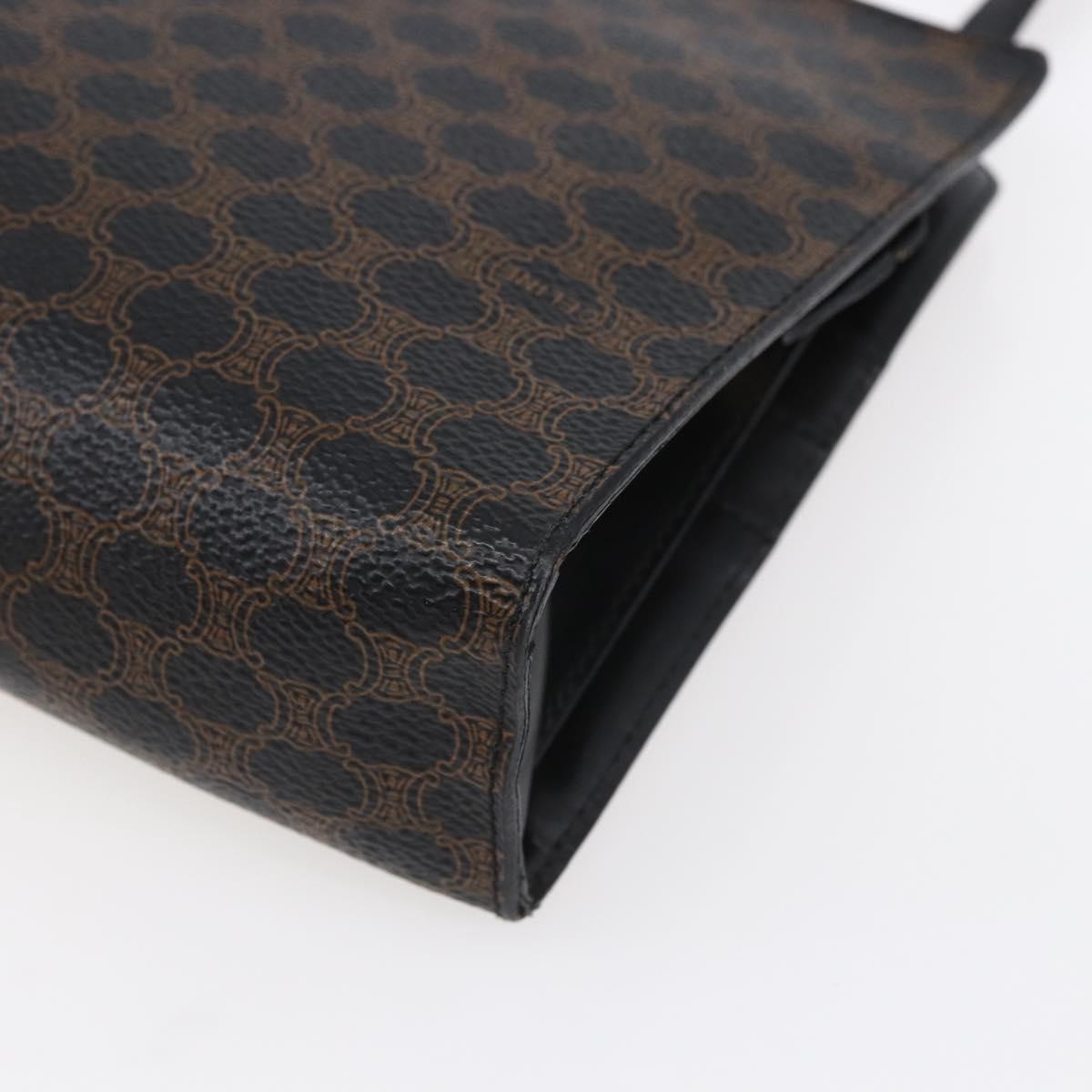 Celine Vintage Macadam Shoulder Bag Canvas