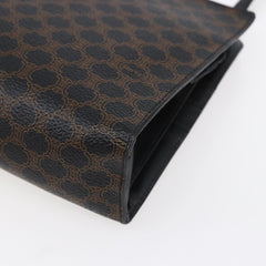 Celine Vintage Macadam Shoulder Bag Canvas