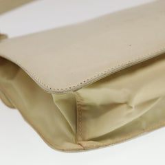 Prada Flap Shoulder Bag Leather