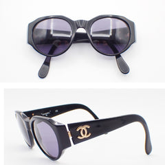 Chanel CHANEL Logo Sunglasses Eye Wear Plastic