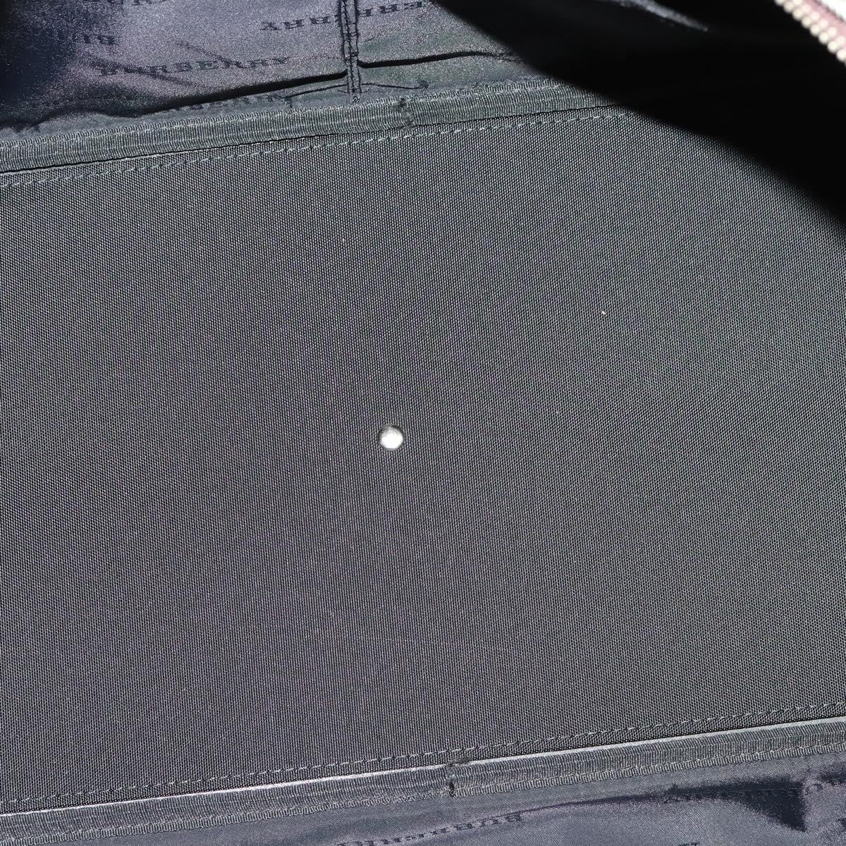 Burberry Vintage Zip Around Duffle Bag House Check Canvas