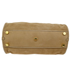 Gucci Twice Satchel Nubuck with Python