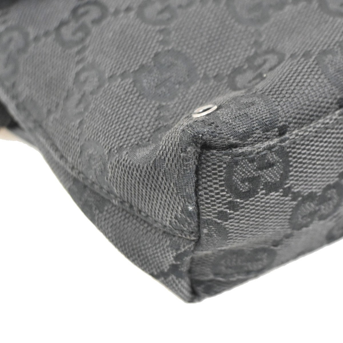 Gucci Vintage Jackie Waist Bag GG Canvas