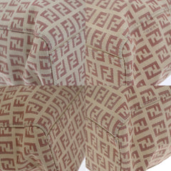 Fendi Shopping Tote Zucca Coated Canvas