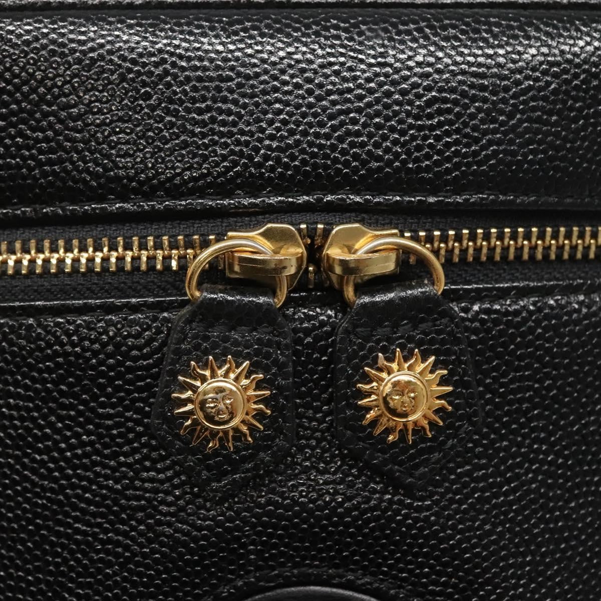 Versace Vanity Hand Bag Leather