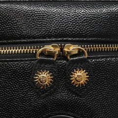 Versace Vanity Hand Bag Leather