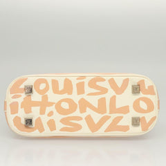 Louis Vuitton Alma Handbag Limited Edition Graffiti Leather