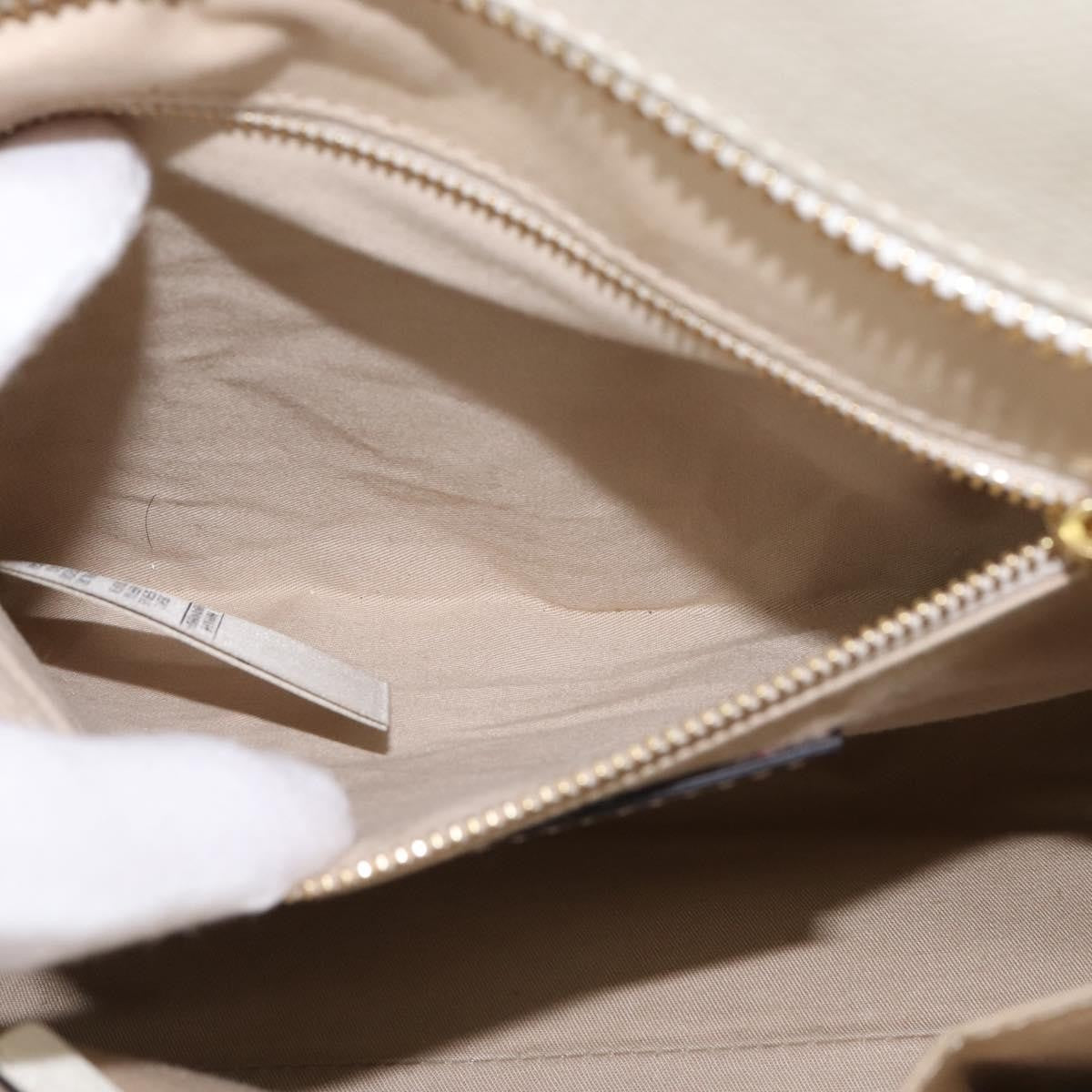 Burberry Minford Satchel Haymarket Coated Canvas