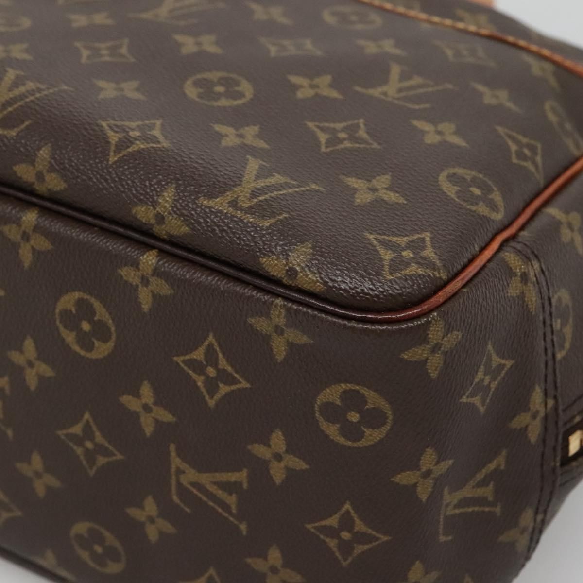 Louis Vuitton Deauville Handbag Monogram Canvas