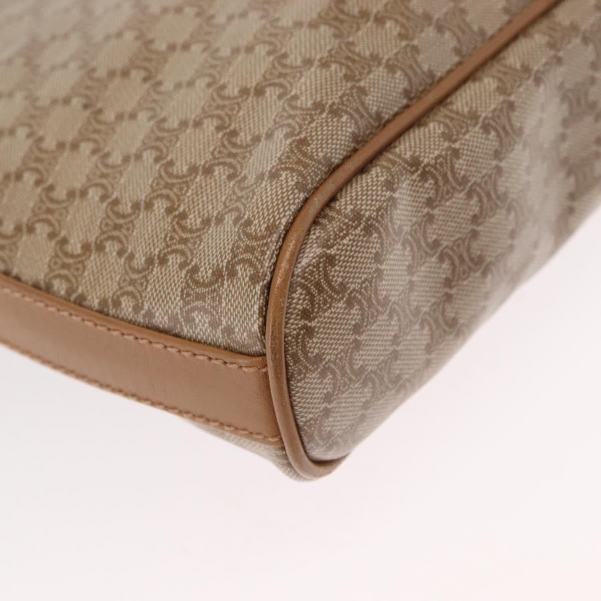 Celine Vintage Macadam Shoulder Bag Canvas