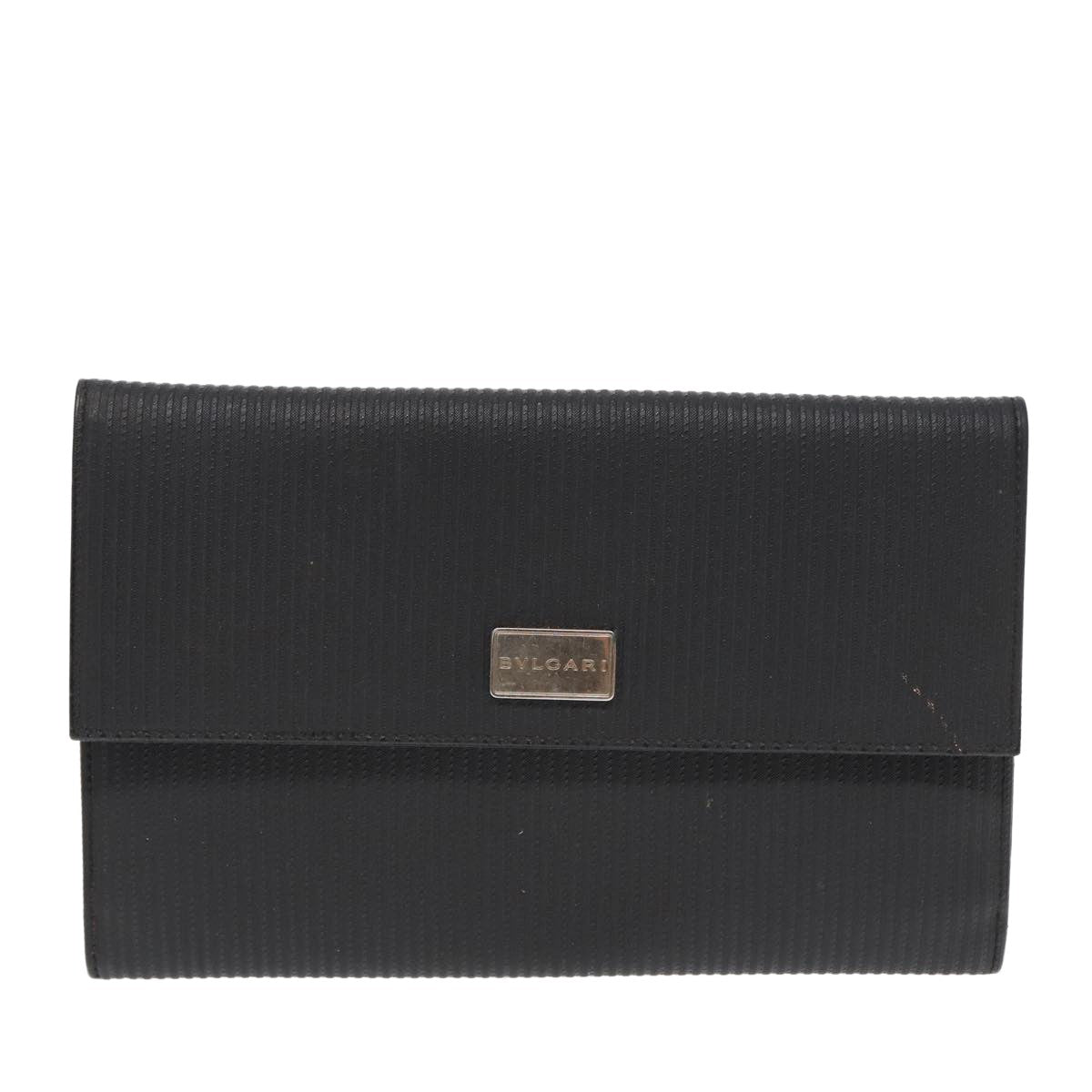 Bvlgari Clutch bag Canvas and Leather