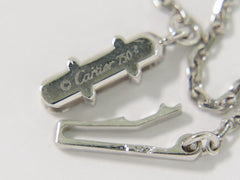 Cartier C Heart de Cartier Pendant Necklace 18K White Gold with Diamond