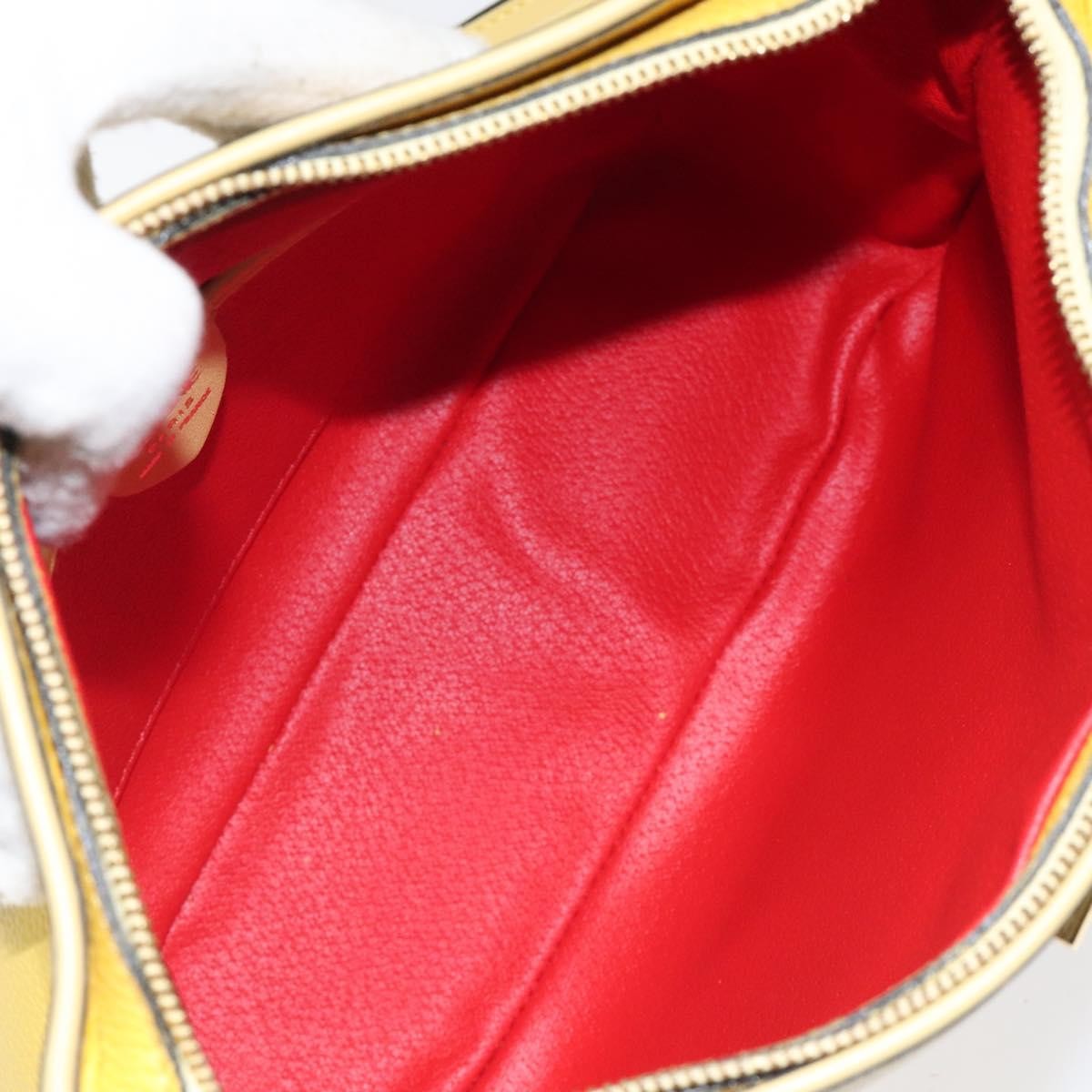 Celine Circle logo Leather