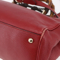Gucci Bamboo Shopper Tote Leather
